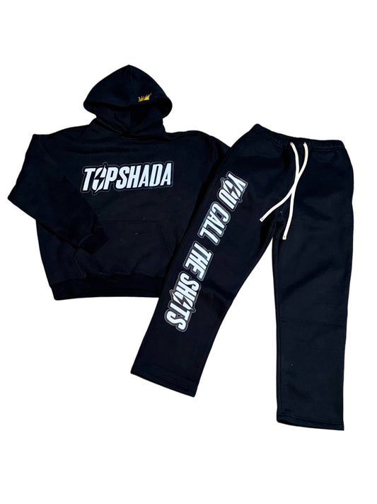 Topshada Sweatsuit (Black)